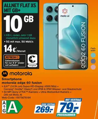 Expert Motorola motorola edge 60 fusion Angebot