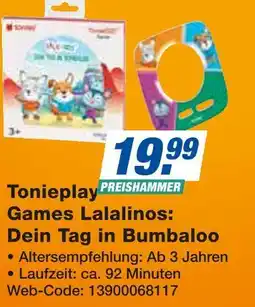Expert Tonieplay games lalalinos: dein tag in bumbaloo Angebot