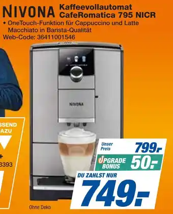 Expert Nivona kaffeevollautomat caferomatica 795 nicr Angebot