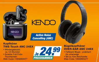 Expert Kendo kopfhörer tws touch anc 24ex Angebot