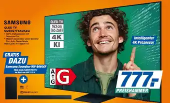 Expert Samsung qled tv gq65q7f5auxzg Angebot