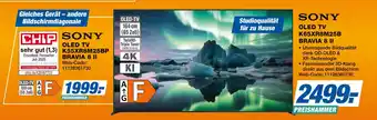 Expert Sony oled tv k65xr8m25b bravia 8 ii Angebot