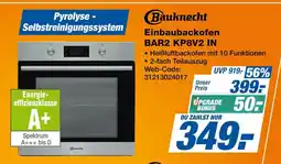 Expert Bauknecht einbaubackofen bar2 kp8v2 in Angebot