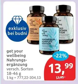 Budni Biogena get wellbeing nahrungsergänzung Angebot