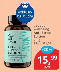 Budni Biogena get your wellbeing anti-stress edition Angebot