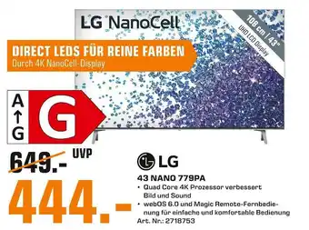 Saturn Lg 43 nano 779pa Angebot