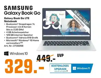 Saturn Samsung notebook galaxy book go lte Angebot