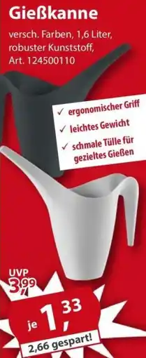 Sonderpreis Baumarkt Gieẞkanne Angebot