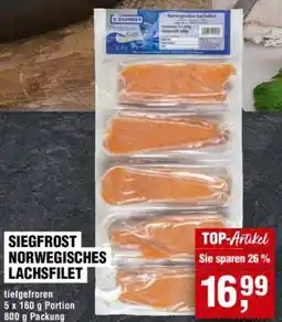 Handelshof Siegfrost norwegisches lachsfilet Angebot