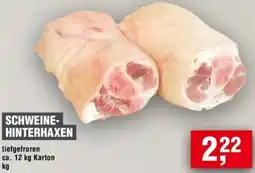Handelshof Schweinehinterhaxen Angebot