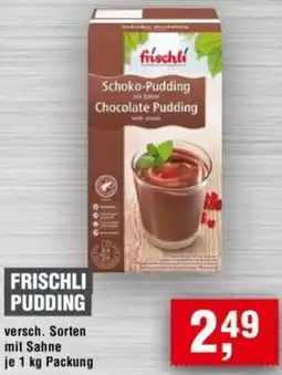 Handelshof Frischli pudding Angebot