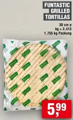 Handelshof Funtastic grilled tortillas Angebot