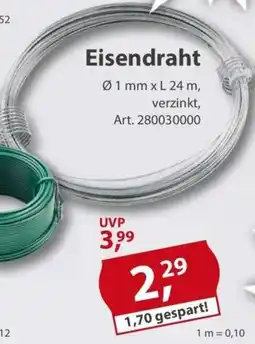 Sonderpreis Baumarkt Eisendraht Angebot