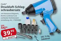 Sonderpreis Baumarkt Güde Druckluft-Schlagschraubersatz Angebot