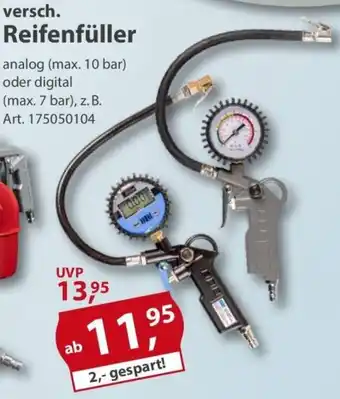 Sonderpreis Baumarkt versch. Reifenfüller Angebot