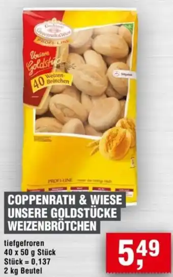 Handelshof Coppenrath & wiese unsere goldstücke weizenbrötchen Angebot