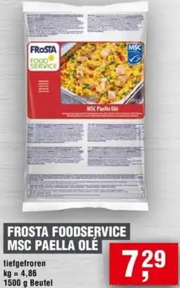 Handelshof Frosta foodservice msc paella olé Angebot