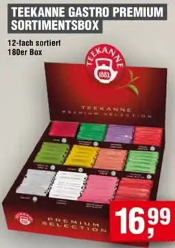 Handelshof Teekanne gastro premium sortimentsbox Angebot
