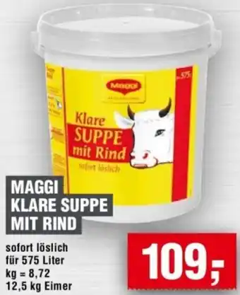 Handelshof Maggi klare suppe mit rind Angebot