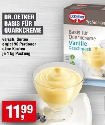 Handelshof Dr. oetker basis für quarkcreme Angebot
