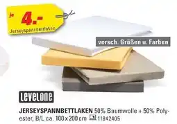 Höffner Levelone jerseyspannbettlaken Angebot