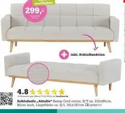 Höffner Schlafsofa „attalie“ Angebot
