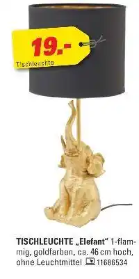 Höffner Tischleuchte „elefant“ Angebot
