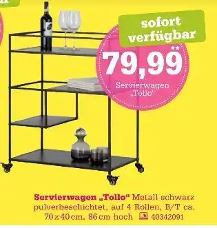 Höffner Servierwagen tollo Angebot
