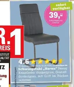 Höffner Schwingstuhl harun Angebot