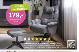 Höffner Fernsehsessel mit hocker ''betsy'' Angebot