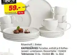 Höffner Ritzenhoff & breker kaffeeservice Angebot