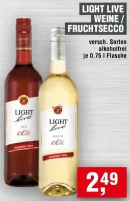 Handelshof Light live weine/ fruchtsecco Angebot