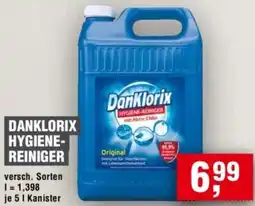 Handelshof Danklorix hygiene reiniger Angebot