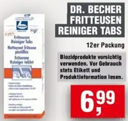 Handelshof Dr. becher fritteusen reiniger tabs Angebot