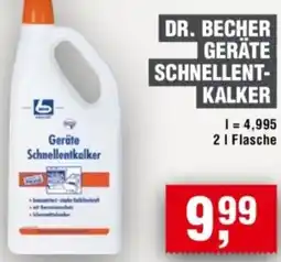 Handelshof Dr. becher geräte schnellentkalker Angebot