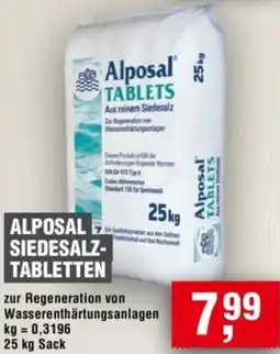 Handelshof Alposal siedesalz tabletten Angebot