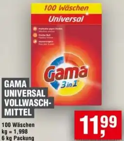 Handelshof Gama universal vollwaschmittel Angebot