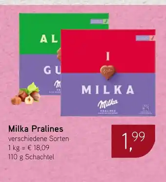 Dornseifer Milka Pralines Angebot