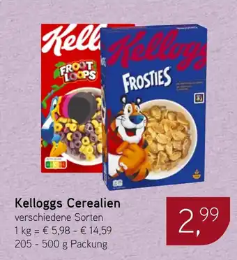 Dornseifer Kelloggs Cerealien Angebot