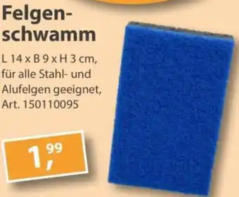 Sonderpreis Baumarkt Felgenschwamm Angebot