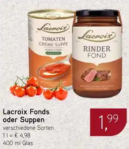 Dornseifer Lacroix Fonds oder Suppen Angebot