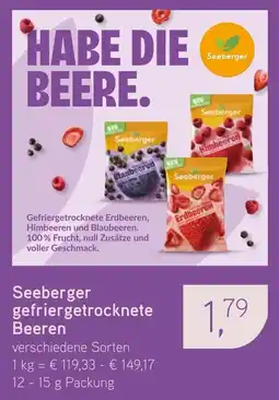 Dornseifer Seeberger gefriergetrocknete Beeren Angebot