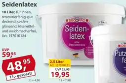 Sonderpreis Baumarkt DECOPRO Seidenlatex Angebot