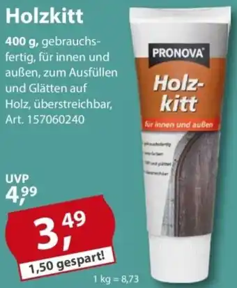 Sonderpreis Baumarkt PRONOVA Holzkitt Angebot