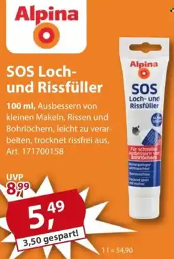 Sonderpreis Baumarkt Alpina SOS Loch und Rissfüller Angebot