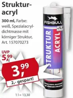 Sonderpreis Baumarkt FISHBULL Strukturacryl Angebot
