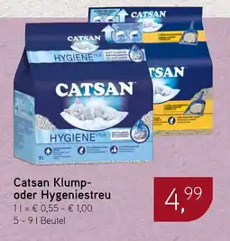Dornseifer Catsan Klump- oder Hygeniestreu Angebot