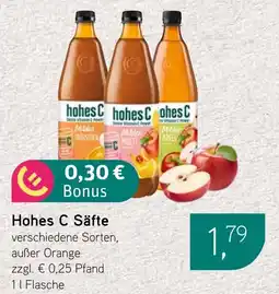 Dornseifer Hohes C Säfte Angebot