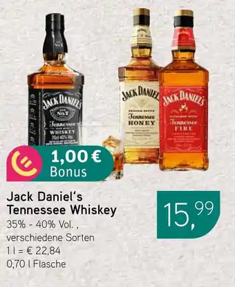 Dornseifer Jack Daniel's Tennessee Whiskey Angebot