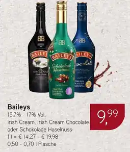 Dornseifer Baileys Irish Cream, Irish Cream Chocolate oder Schokolade Haselnuss Angebot